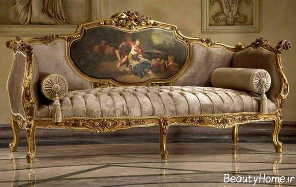 مدل مبلمان شزلون سلطنتی 