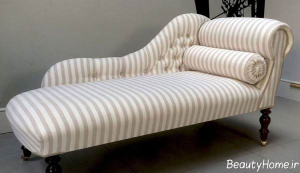 مدل مبل شزلون طرح دار و شیک 