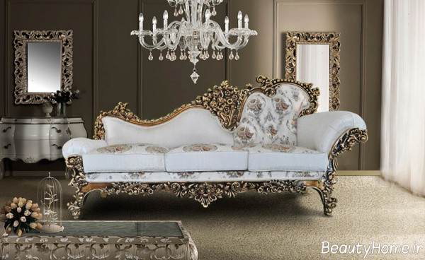 مبل شزلون کلاسیک 