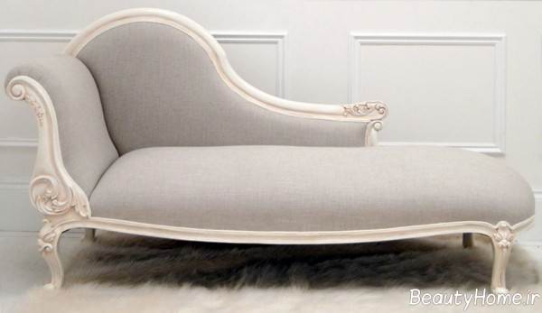 مبل شزلون خاکستری 