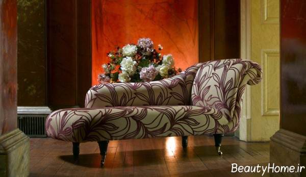 مبلمان شزلون طرح دار 