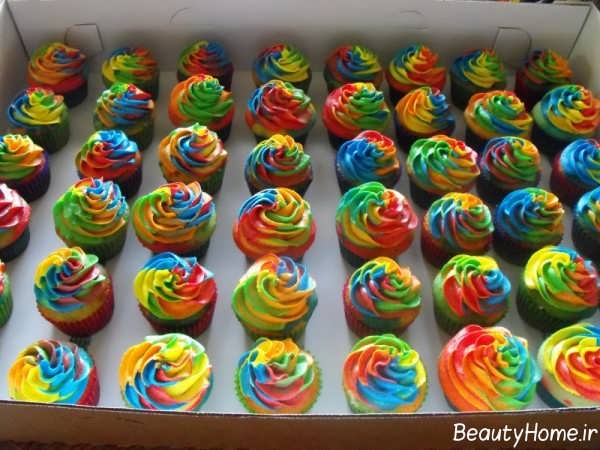 تزیین زیبا و فانتزی کاپ کیک تولد 