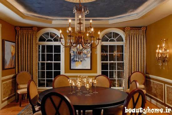 مدل میز نهارخوری سلطنتی زیبا و مدرن 2013