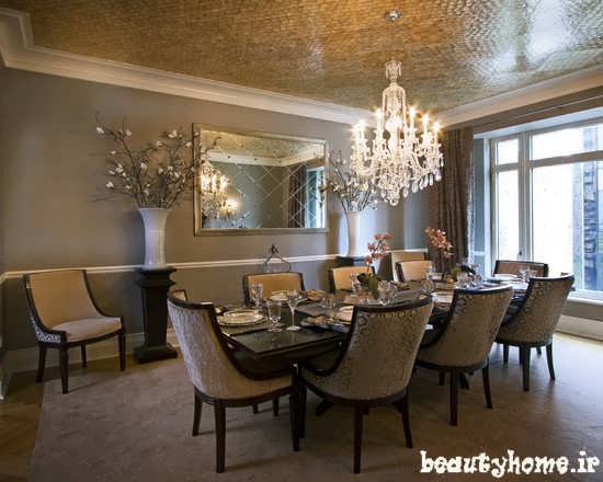 مدل میز نهارخوری سلطنتی زیبا و مدرن 2013