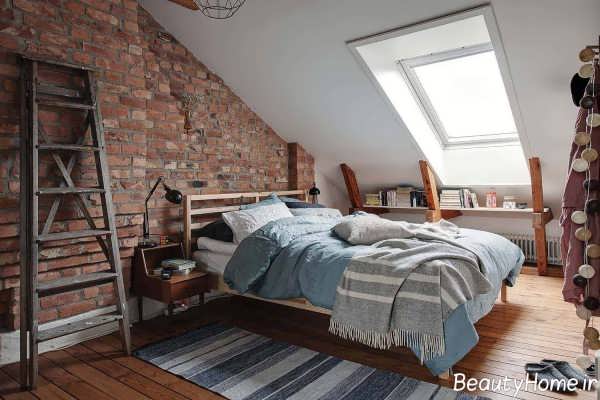 دکوراسیون اتاق خواب دوبلکس 