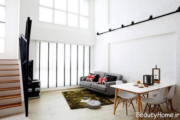 طراحی داخلی خانه دوبلکس 