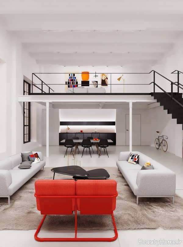 دکوراسیون داخلی خانه دوبلکس 