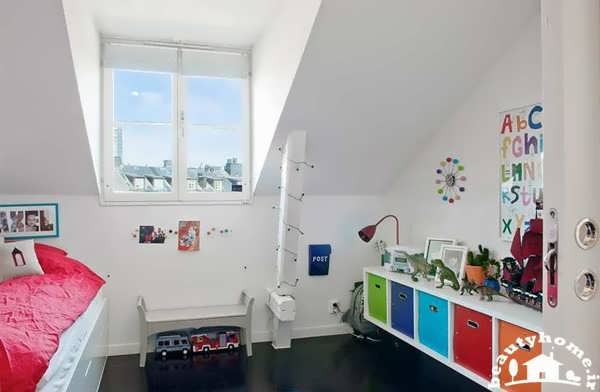 دکوراسیون داخلی منزل شیک و رنگی 