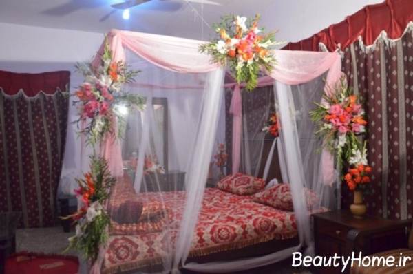 تزیین تخت عروس با ایده های جذاب و زیبا