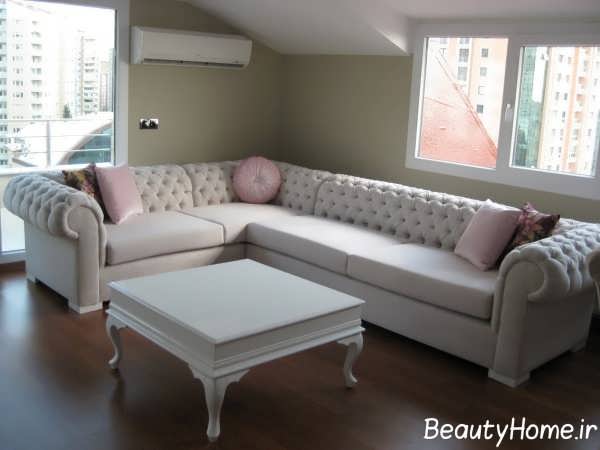 طرح زیبا برای مبل چستر