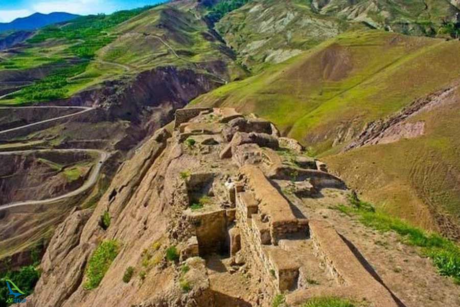 با قلعه الموت قزوین