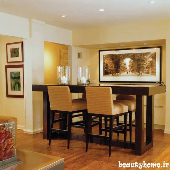 مدل میز بار در دکوراسیون آشپزخانه مدرن