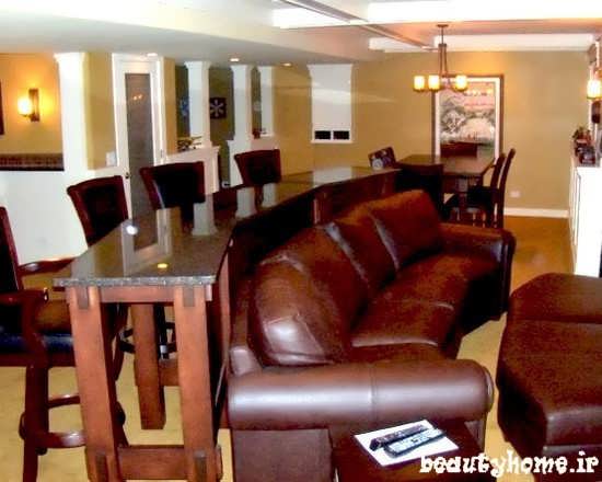 مدل میز بار در دکوراسیون آشپزخانه مدرن