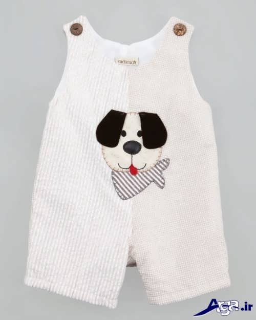 لباس نوزادی با طرح عروسکی