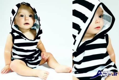 لبسا نوزادی با طرح های متنوع 