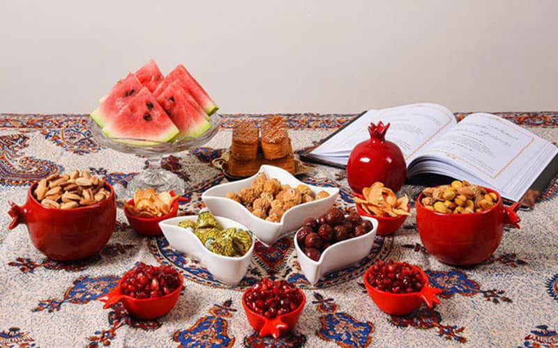 سفره شب یلدا