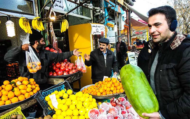 خرید هندوانه شب یلدا
