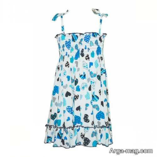 مدل لباس ساحلی بچگانه طرح دار و زیبا 