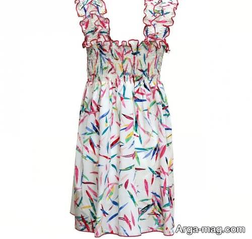 پیراهن ساحلی بچه گانه 