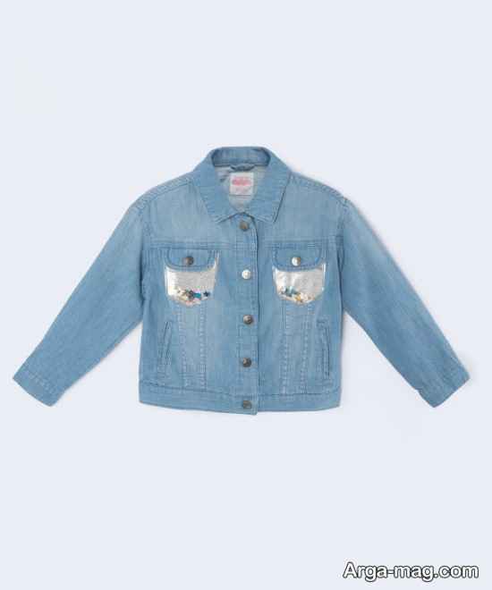 کت لی بچه گانه گلدوزی 