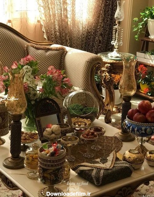 عکس سفره هفت سین فانتزی در اینستاگرام