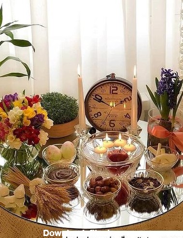 عکس سفره هفت سین فانتزی در اینستاگرام